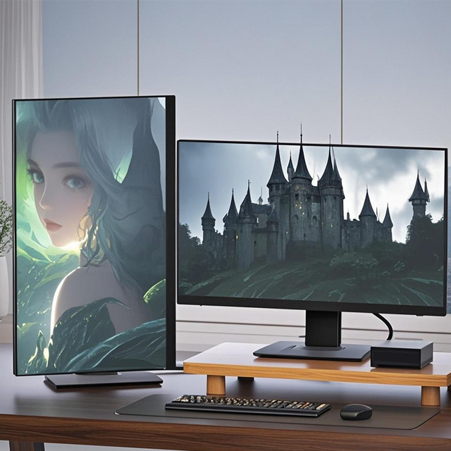 24-Inch Touchscreen All-in-One Desktop Computer for Gaming and Home Use