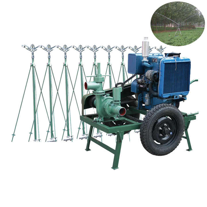Most Effective Hose Reel Sprinkling Irrigation Machine Spray Rain Gun Irrigation System for Corn