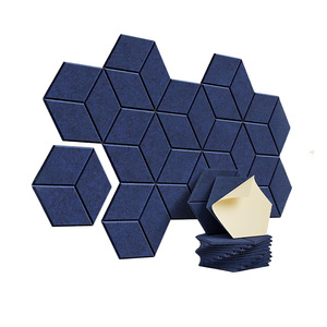Suministro transfronterizo de paneles hexagonales autoacústicos de fibra de poliéster, insonorizantes y fonoabsorbentes - Product Image 5