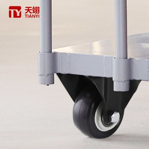 Roulettes directionnelles en PVC robustes de haute qualité, capacité 50-130 kg, quincaillerie pour meubles, pour salle de bain et cuisine - Product Image 3