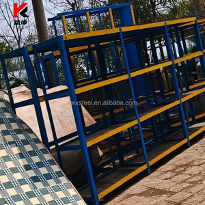 Étagère à livres <span class=keywords><strong>en</strong></span> métal à forte capacité de charge, style nordique, design simple, étagères de rangement multifonctions, OEM - Product Image 3