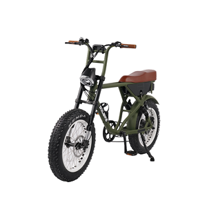 Vélo électrique tout terrain Scrambler à suspension intégrale Cyclomoteur vert <span class=keywords><strong>jungle</strong></span> Vélo électrique avec <span class=keywords><strong>logo</strong></span> personnalisé Vélo électrique à gros pneus - Product Image 3