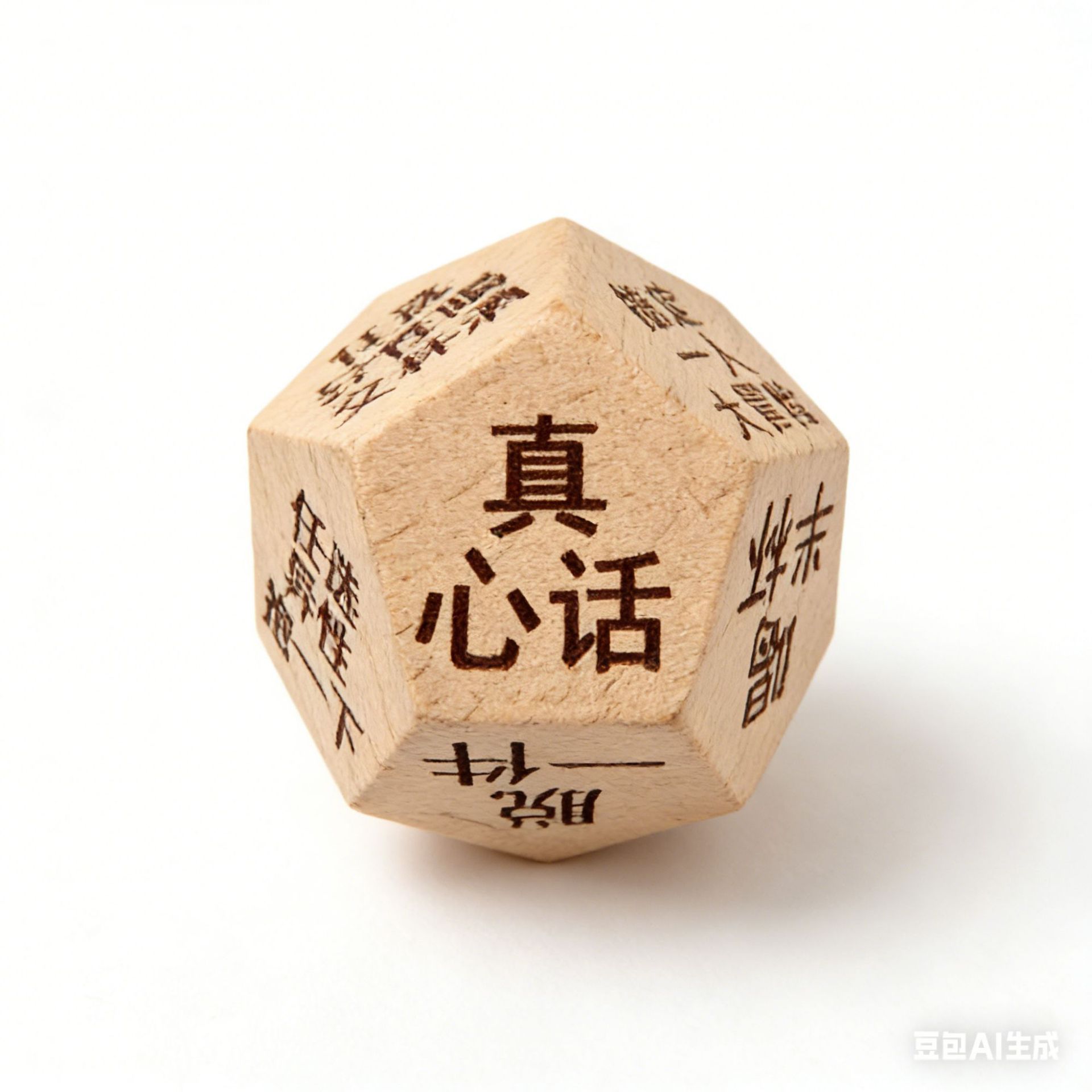 Dés de vérité ou de défi jaunes