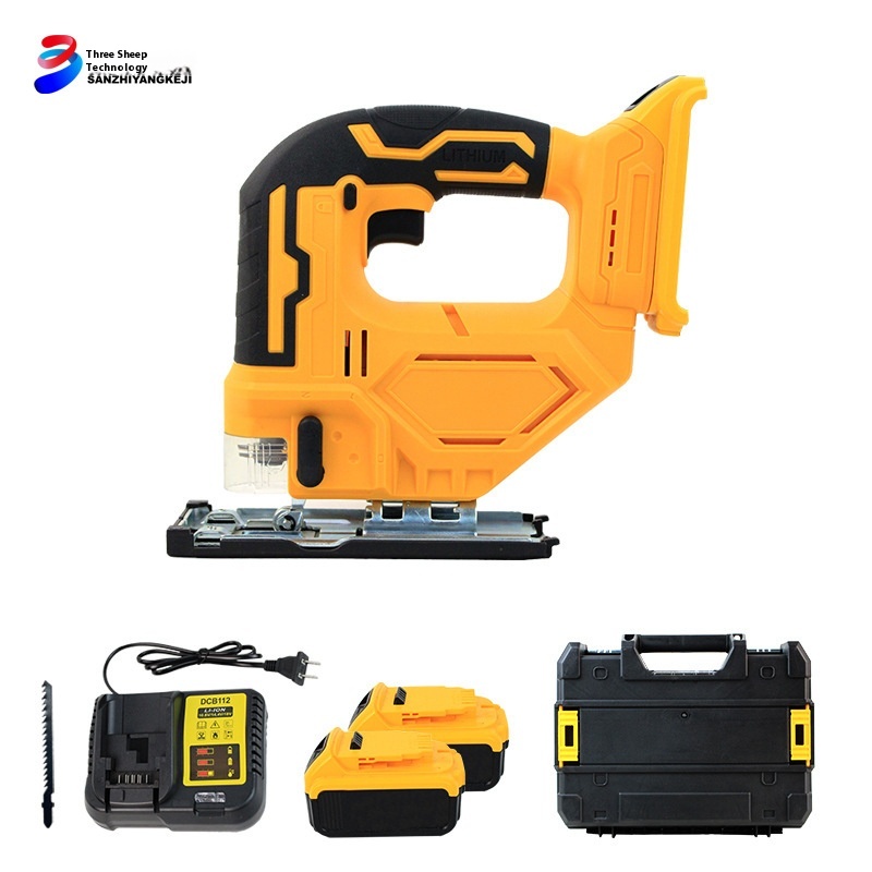 Compatible Universal Electric Jigsaw Handheld Woodworking Scroll Saw Machine Brushed Cutting Feature for Wood Saw