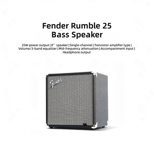 <span class=keywords><strong>Amplificador</strong></span> Dedicado para Bajo Eléctrico <span class=keywords><strong>Fender</strong></span> Rumble 25 Iron, Altavoz Portátil para Bajo Rumble 100 - Product Image 6