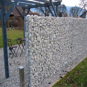 Nóng bán thép không gỉ <span class=keywords><strong>gabion</strong></span> hộp crimped dây lưới cho tường chắn 200x100x50 Kích thước hình lục giác lỗ hình Hàn uốn cong - Product Image 4