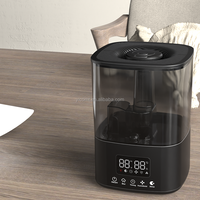 Innovation Top Remplissage Eau Appareils Ménagers Diffuseur Smart LCD Télécommande Huile Essentielle Arôme H2O Humidificateur d'Air Ultrasonique