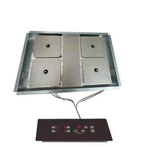 Placa de Inducción Integrada LF de 8000 W, Cocina Invisible Bajo Escritorio, Moderna Estufa de Inducción de Granito - Product Image 2