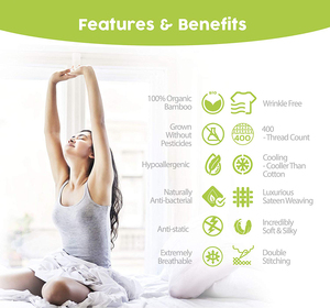 100% tinh khiết Hữu Cơ Viscose tre Tấm đặt lụa cảm thấy làm mát chống tĩnh không gây dị ứng mô hình rắn với khâu kỹ thuật - Product Image 5