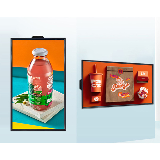 UHD 49" 50 Inch sunlight Readable High Brightness TFT LED LCD TV for Advertising Signage Window Facing Display Screen
