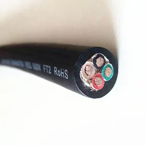 Portable Power Cable UL62 Certificate SOW SOOW SJOW SJOOW Rubber Cable 18/2 18/4 18/8 AWG Oil Resistance 18 Gauge