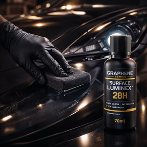 Recubrimiento Cerámico de Grafeno GRAPHONEX Luminex 28H, Brillo y Dureza Superiores, 60um de Grosor, Protección de 10 Años para Todas las Superficies (1000ml) - Product Image 3