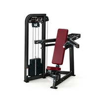 Machine de musculation commerciale à pression pour les épaules, équipement de fitness à charge par poulie pour la force du haut du corps
