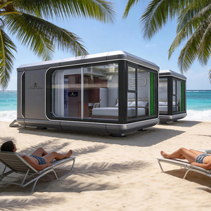 Casa Prefabbricata Mobile Flessibile Espandibile Versatile per Campeggio all'Aperto, Alloggi Turistici, Hotel Pop-up Commerciali e Piazze - Product Image 2