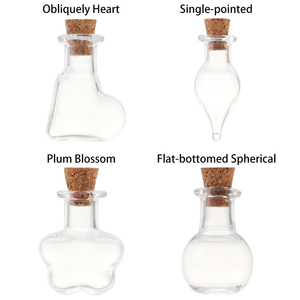 Vente en gros, prix d'usine, fait à la main de haute qualité, Mini verrerie de stockage domestique avec bouteille en verre alimentaire de cuisine - Product Image 5