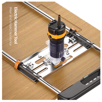 Scie circulaire électrique Tondeuse Machine 7in Edge Saw Guide Positionnement Rip Cutting Board Tool Router Circle Milling Groove