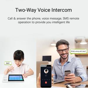 LDA 4,3 ''pantalla táctil antiintruso WiFi SMS llamada alarma con cable e inalámbrico Tuya Sistema Inteligente alarmas con sensores PIR de puerta - Product Image 4