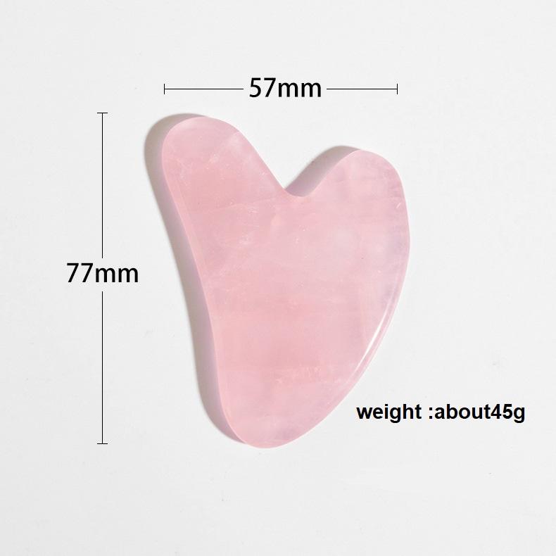 rose quartz guasha board