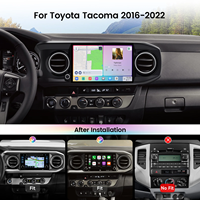 Android Car Radio GPS Navigation Écran tactile Dasaita Head Unit Audio Multimedia Car Stereo Carplay pour Toyota Tacoma OBD2