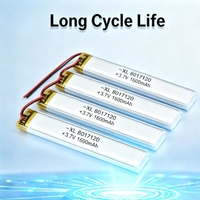 Batterie souple au lithium polymère XL8017120 3,7 V 1600 mAh, cellule Li-po rechargeable pour bande LED et batterie externe