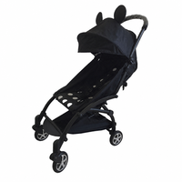 Poussette bébé pliable multifonctionnelle légère en alliage d'aluminium pour 0-6 mois