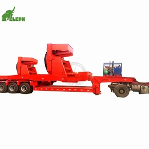รถพ่วงบรรทุกใบพัดกังหันลม 3 เพลา พร้อมแผ่นเบี่ยงลมสำหรับขาย - Product Image 4