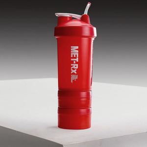 Botella Deportiva Portátil de 3 Capas para Proteínas, 500 ml, de Plástico, a Prueba de Fugas, Reutilizable, para Gimnasio, Vaso Mezclador para Batidos de Proteínas - Product Image 5