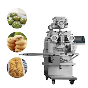 Máquina de produção de biscoitos em forma automática, de alta velocidade, duas cores de chocolate, biscoitos, fabricante