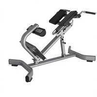 Chaise Romaine Commerciale Multifonctionnelle en Acier pour Hyperextension et Extension Dorsale – Équipement de Fitness Professionnel