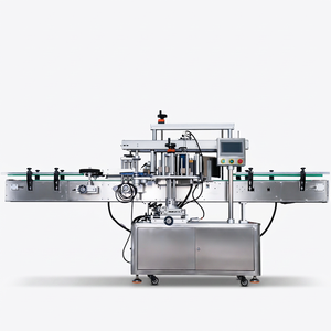 High Precision Double Sides Labeling Machine Front and Back Labeler with Sponge Roller Smoothing for Square Flat Round Bottle - Product Image 1