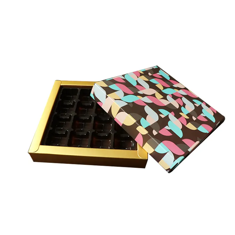 Kotak Display Coklat Indah Mewah Kustom Grosir Kotak Kemasan Coklat Keras