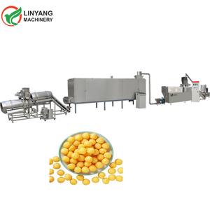 آلات بثق الوجبات الخفيفة ، ماكينة صنع نفخة الذرة مع التغليف - Product Image 1