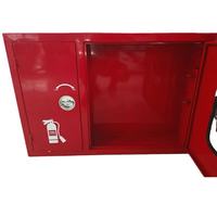 Armoire ignifuge murale en acier inoxydable flexible réglable, certifiée ISO9001, prix d'usine, équipement de lutte contre l'incendie