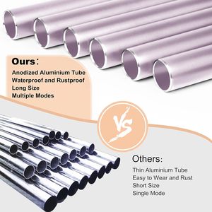 37-inch purple aluminum garden wind chimes, classical music festival gifts, outdoor and indoor decorations - Product Image 3