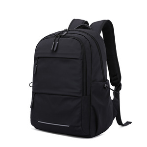Casual Style Unisex Multifunctional Business Leisure Softback Laptop <b>Backpack</b> <b>Large</b> Capacity Durable Polyester Lining - Product Image 1
