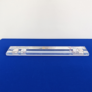 Crystal Clear Acrylic Keyboard <strong>Wrist</strong> <strong>Rest</strong> Acrylic Keyboard <strong>Wrist</strong> <strong>Rest</strong> Pad Mechanical Keyboards Ergonomic Palm <strong>Rest</strong> - Product Image 5