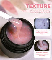 1 kg en gros – Collection de gels durcis à froid pour ongles, à base de fleurs séchées, végétaliens, sans HEMA, sans TPO, certifiés CPSR, OEM