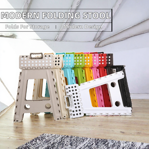 YJD420 Modern Foldable <b>Plastic</b> Stool & <b>Dining</b> <b>Chair</b> Multi-color for Bedroom Living Room School Gym Entry-Hotel/Warehouse Use - Product Image 2
