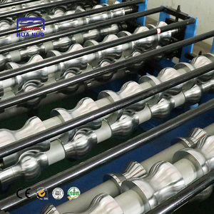 Vollautomatische Einfach zu Bedienende Metalldachblech Glasierte Fliesen Rollformmaschine Glasierte Fliesen Pressmaschine - Product Image 4