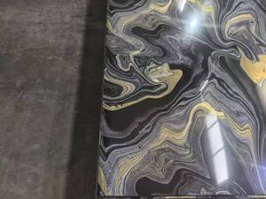 <strong>Ink</strong> Painting <strong>Patterns</strong> UV Acrylic Board for Interior Decoration Mirror Effect Waterproof - Product Image 2