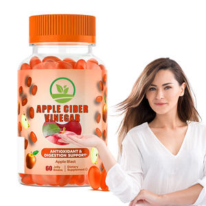 Vinagre de Sidra de Manzana Vegano de Marca Propia, Equilibra el Colesterol y Apoya la Salud Digestiva, Suplemento Dietético - Product Image 1