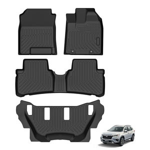 Venta al por mayor RHD LHD OEM personalizado 3D TPE coche alfombrillas de prensa caliente TPE alfombras para <span class=keywords><strong>Honda</strong></span> <span class=keywords><strong>BRV</strong></span> Mobilio coche alfombrillas - Product Image 1