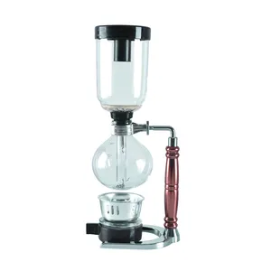 Glass Syphon Coffee Maker, 5-Cup Coffee Syphon Tabletop Siphon (Syphon) Coffee Maker