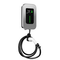 Chargeur EV mural domestique 7KW Station de charge de voiture électrique Pile de charge automobile pratique
