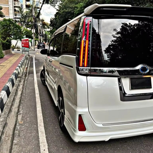Kit Carrozzeria per Toyota Noah Serie 80 2017-2020 - Lista <span class=keywords><strong>Monalisa</strong></span> Convert Aero Spoiler Anteriore e Posteriore con Parti Cromate - Product Image 5