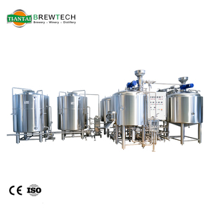 Système de brasserie industriel 1500L à 3 cuves, chauffé à la vapeur, configuration complète de brasserie - Product Image 4