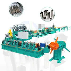 Machine <span class=keywords><strong>de</strong></span> fabrication <span class=keywords><strong>de</strong></span> tuyaux carrés en acier <span class=keywords><strong>de</strong></span> petit diamètre OCEAN Machine <span class=keywords><strong>de</strong></span> fabrication <span class=keywords><strong>de</strong></span> rouleaux <span class=keywords><strong>de</strong></span> tuyaux galvanisés par soudure - Product Image 1