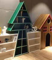 Table de lecture moderne en bois de haute qualité pour la maternelle, la bibliothèque et les espaces communautaires