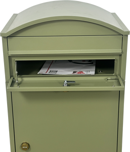 Boîte aux lettres personnalisée en métal de grande taille, boîte de livraison extérieure pour <span class=keywords><strong>colis</strong></span> avec serrure à combinaison, boîte de coursier - Product Image 3