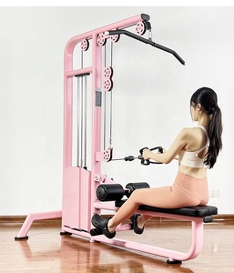 高頻度ジム用に構築された低行機デュアルファンクションラトプルダウン商用グレード - Product Image 3